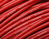 16-AWG - Cable de silicona - 252 * 0,08 - Rojo      - 2 mm.