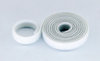 10mm Wide Belcro (loops & hooks integrated) 50 cm White