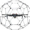 Protective cage for industrial inspection in confined space Mavic 2 with led
