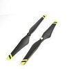 Helices dji 12*4.2 Self tightening black props (yellow strips)