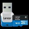 Tarjeta de memoria Lexar microSDHC 633x UHS-I 16GB + Lector USB 3.0