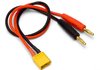 Charge Cable w/ Male XT60 4 mm Banana plug