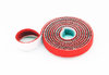 10mm Wide Velcro (loops & hooks integrated) 50 cm Red
