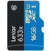 Tarjeta de memoria Lexar microSDHC 633x UHS-I 16GB
