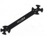 Handy multi-turnbuckle tool Wrench designed to fit turnbuckles and nuts: 3.0, 4.0, 5.0, 5.5, 7.0, 8.