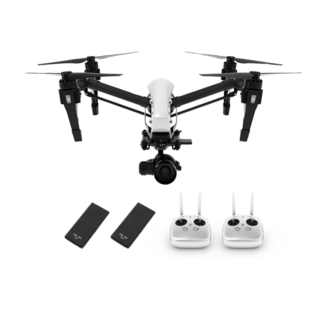 DJI Inspire 1 Pro / Raw  with two Remote Controllers, + Two Extra SSD & Lens and case