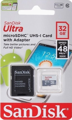 Sandisk Ultra 533x 32Gb memory card