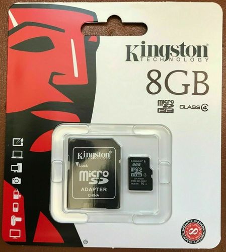 Kingston microSDHC 80MBs 8GB